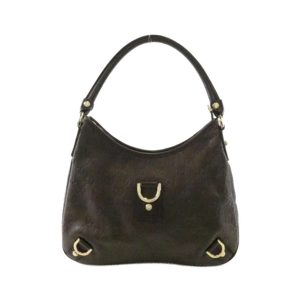 Gucci Abbey Ring hobo bag embossed Guccissima monogram